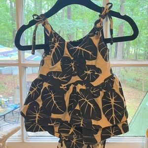 Kate Quinn - **Black Taro Leaf** - 3-6M